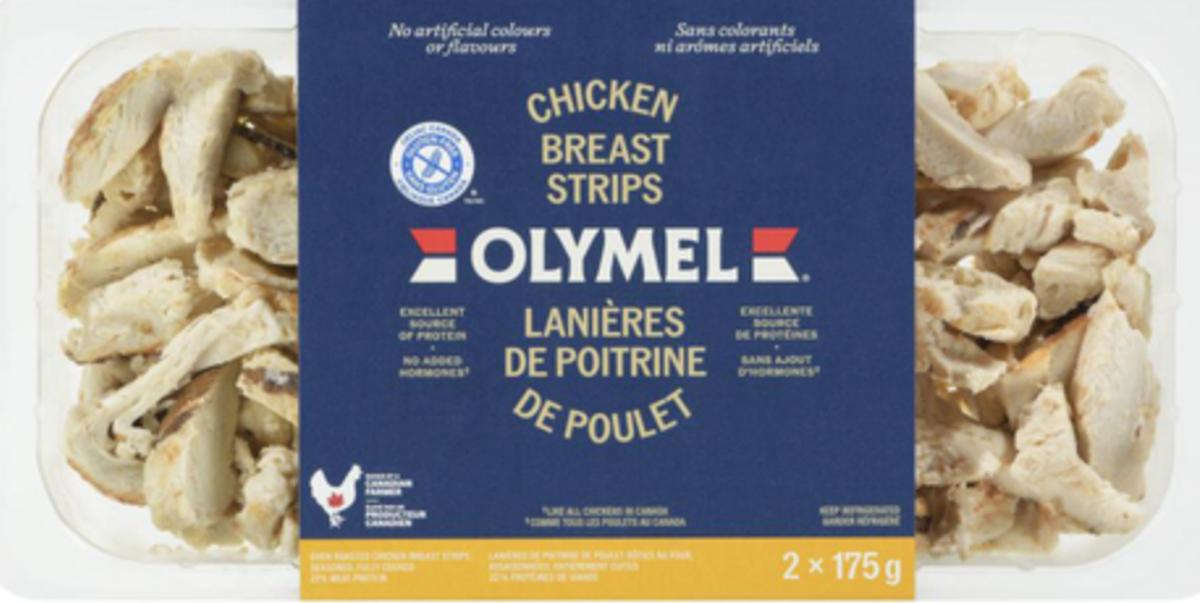 Lanières de poulet Olymel visées par un rappel