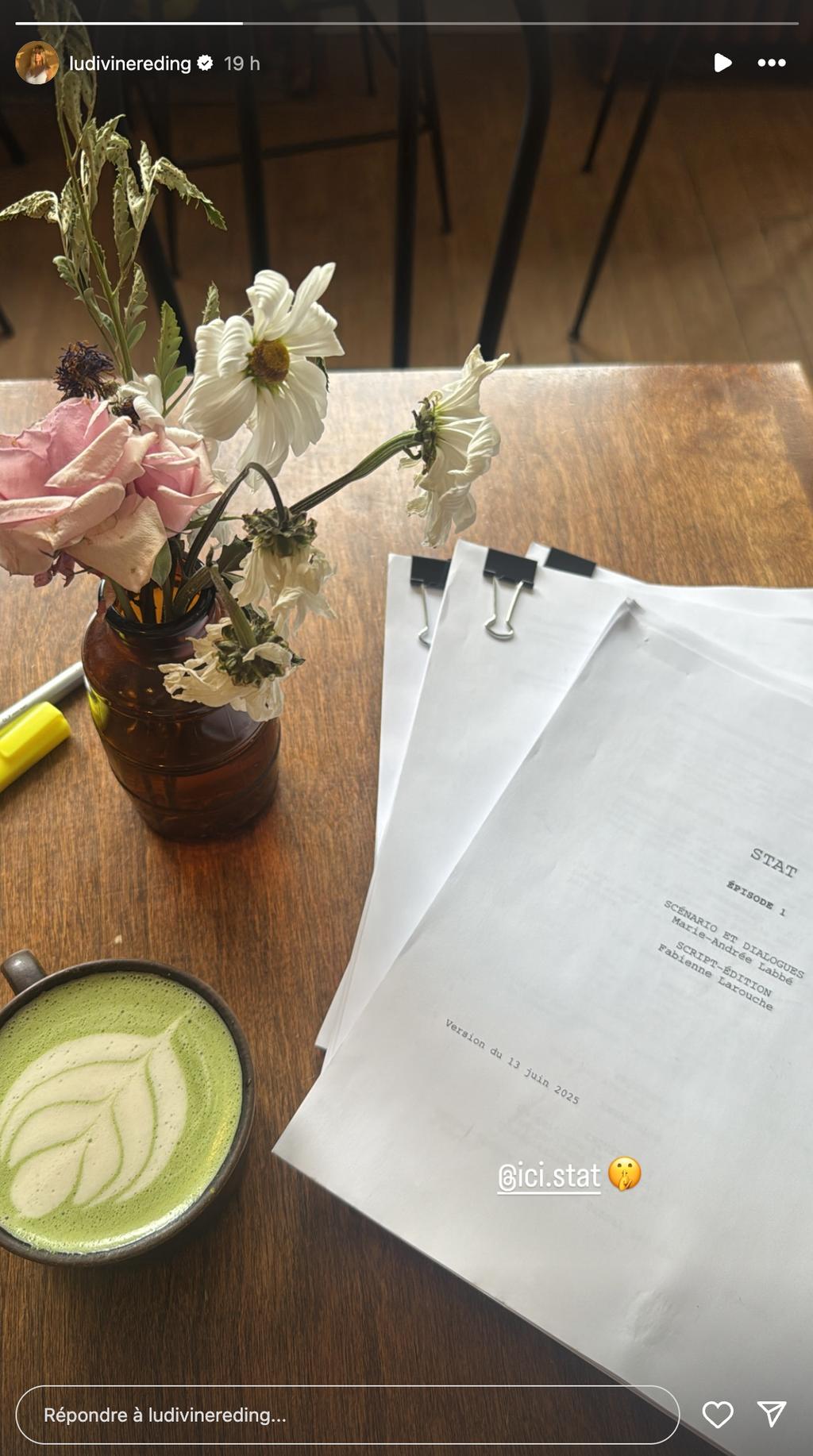 Script de STAT partagée par Ludivine Reding