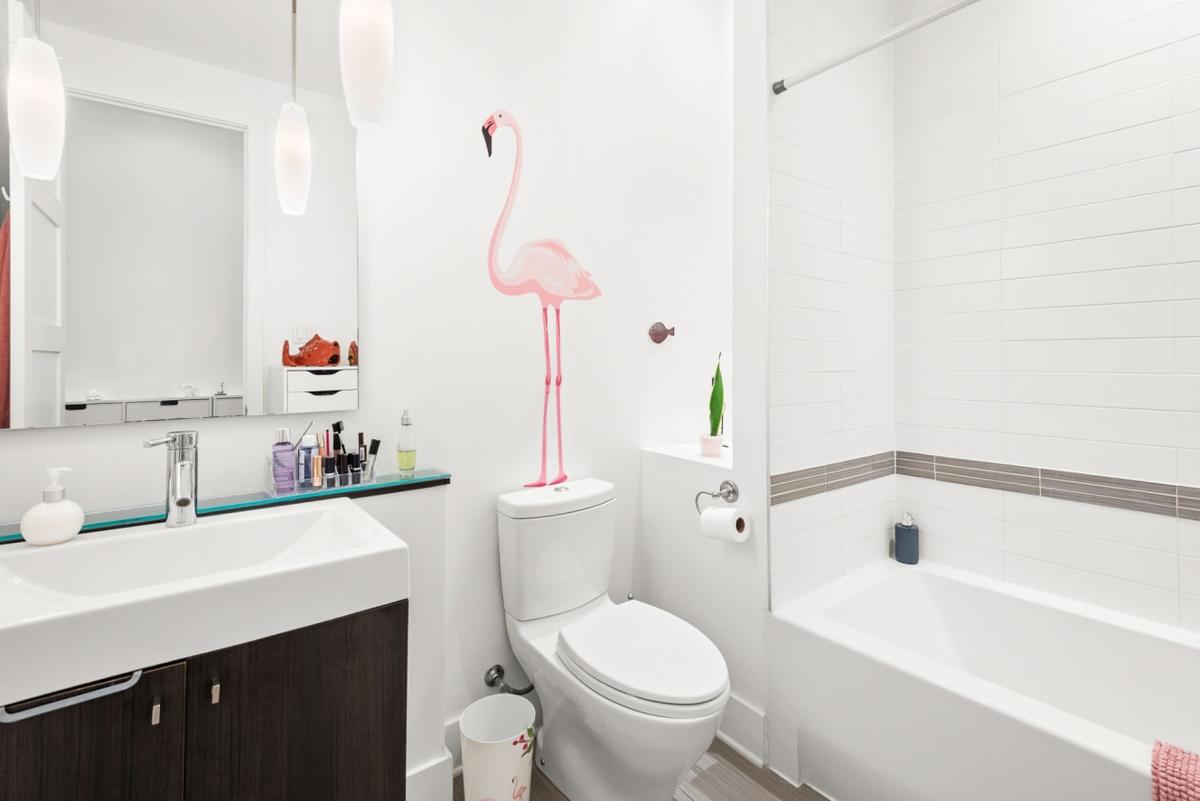 Détail de la salle de bain