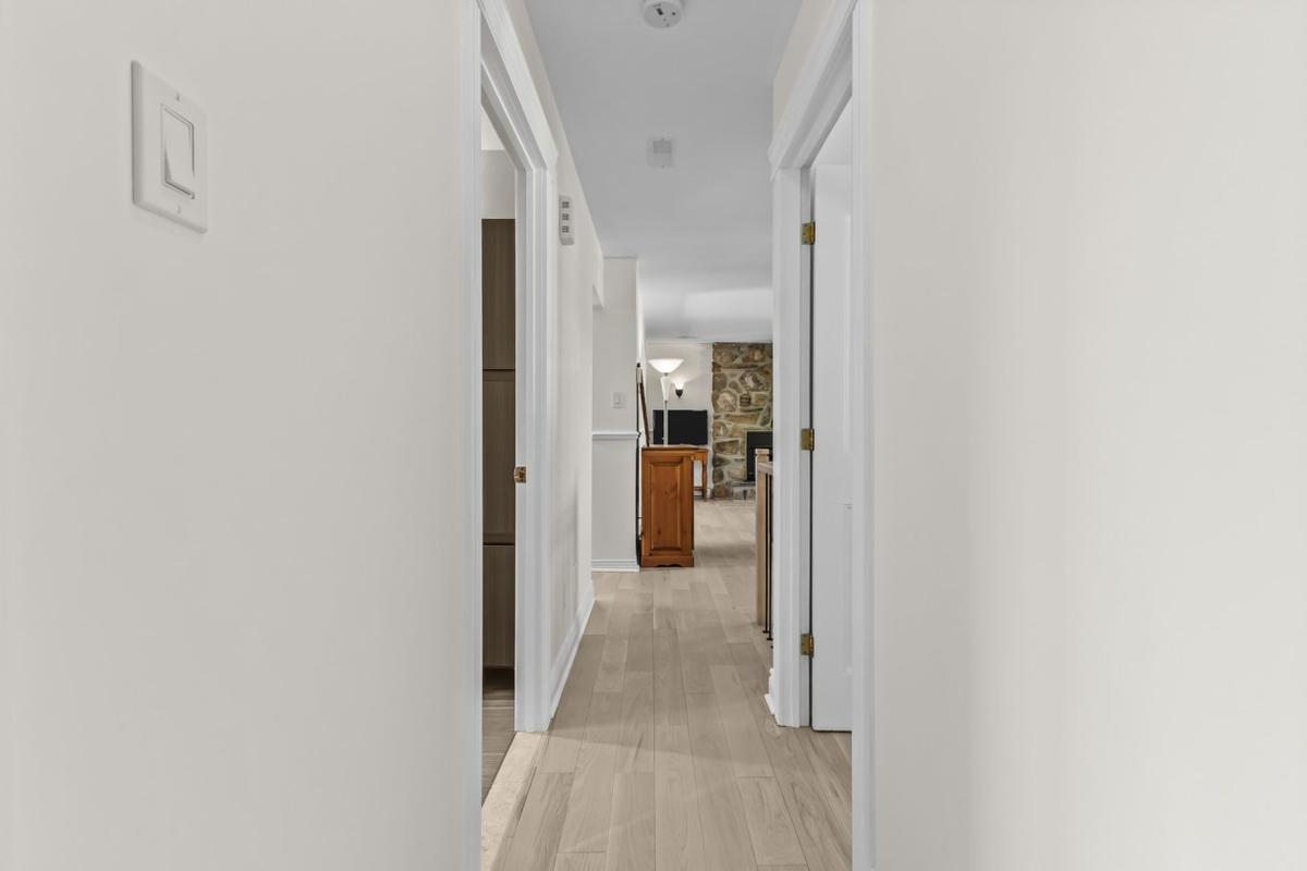 Corridor adjacent aux chambres