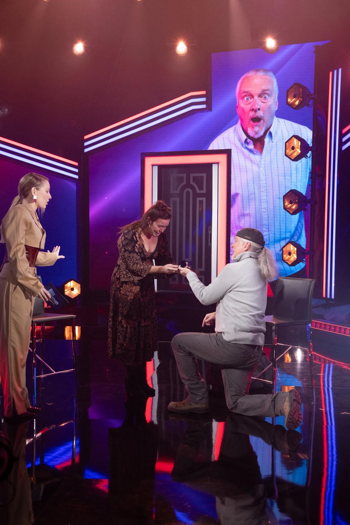 Normand D'amour et sa conjointe