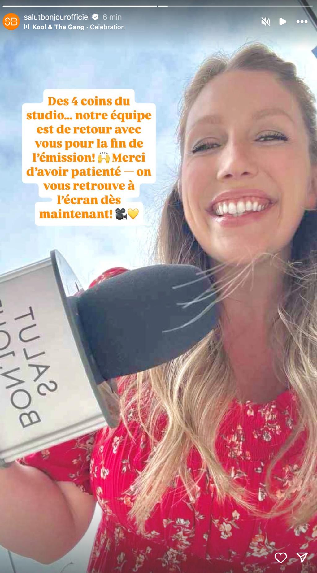Marie Andrée Leblond de Salut Bonjour