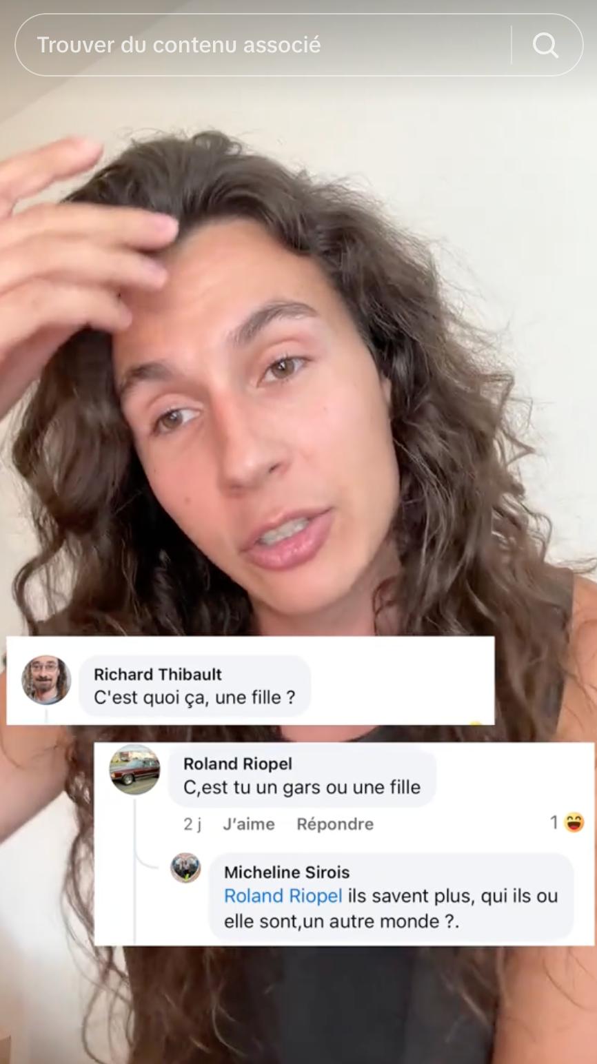 Maxence Garneau réplique aux insultes 