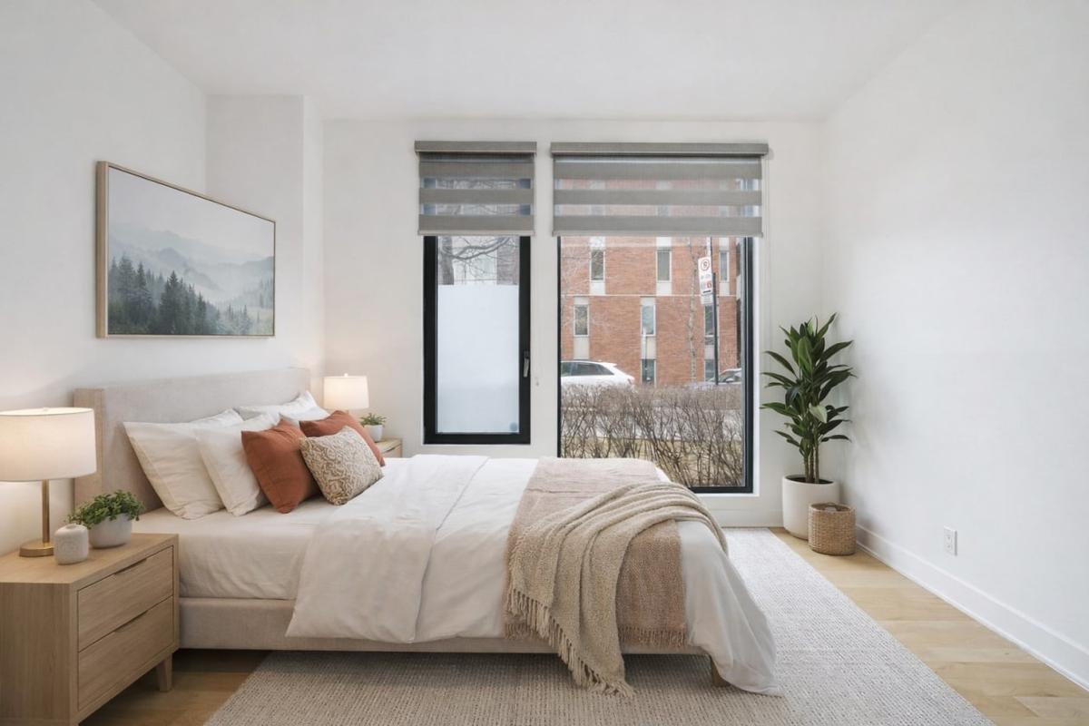 Détail de la chambre principale