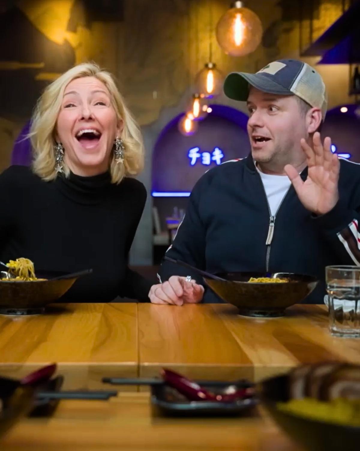Véronique Cloutier et Étienne Marcoux