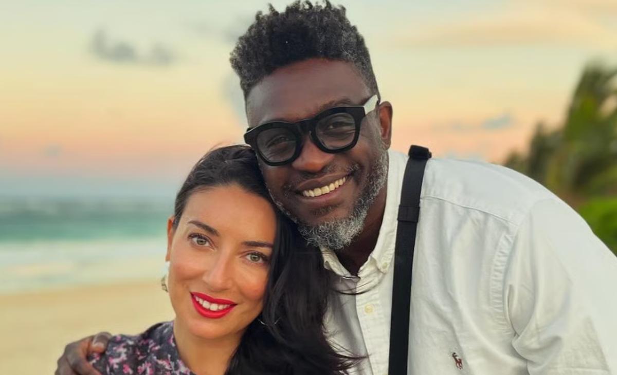 Corneille et son amoureuse Sofia de Medeiros