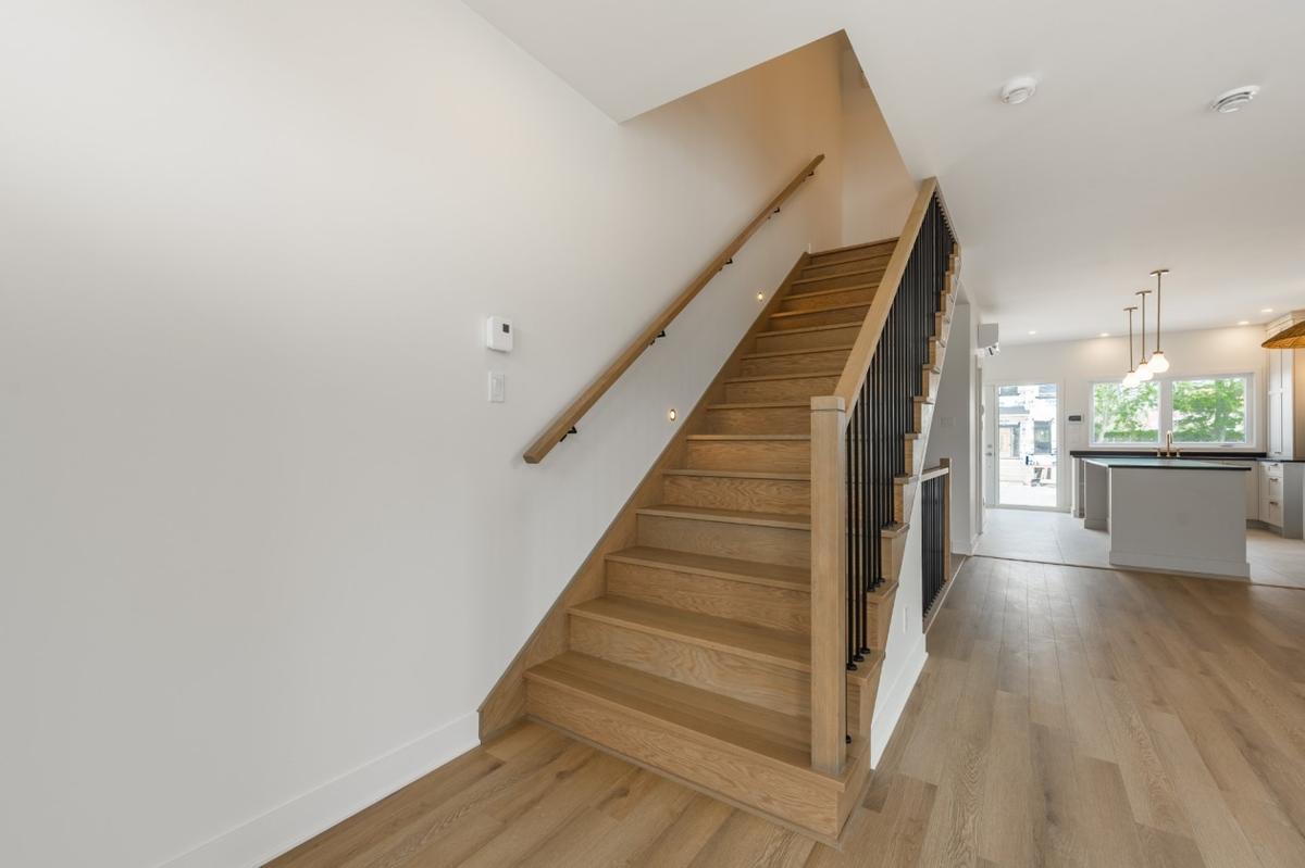 Détail de l'escalier