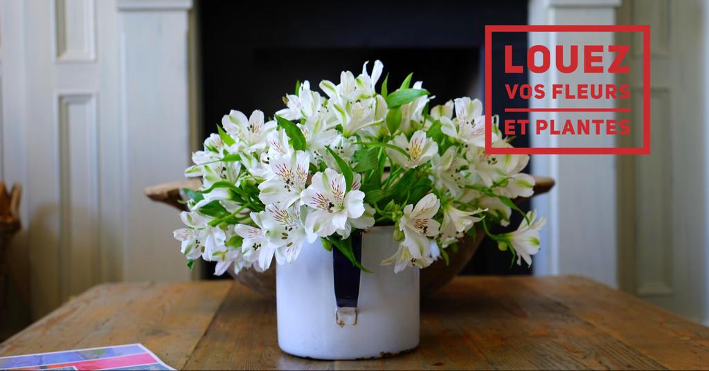Louez vos fleurs