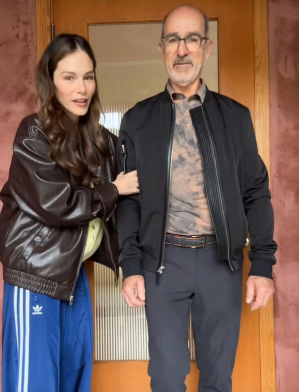 Maripier Morin et son père