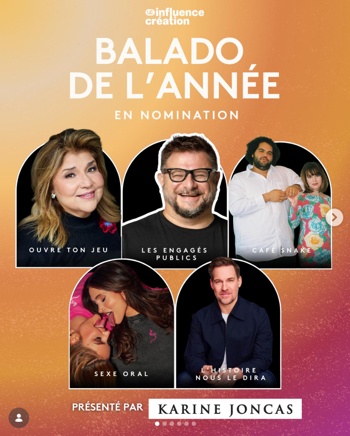 Gala Influence Création