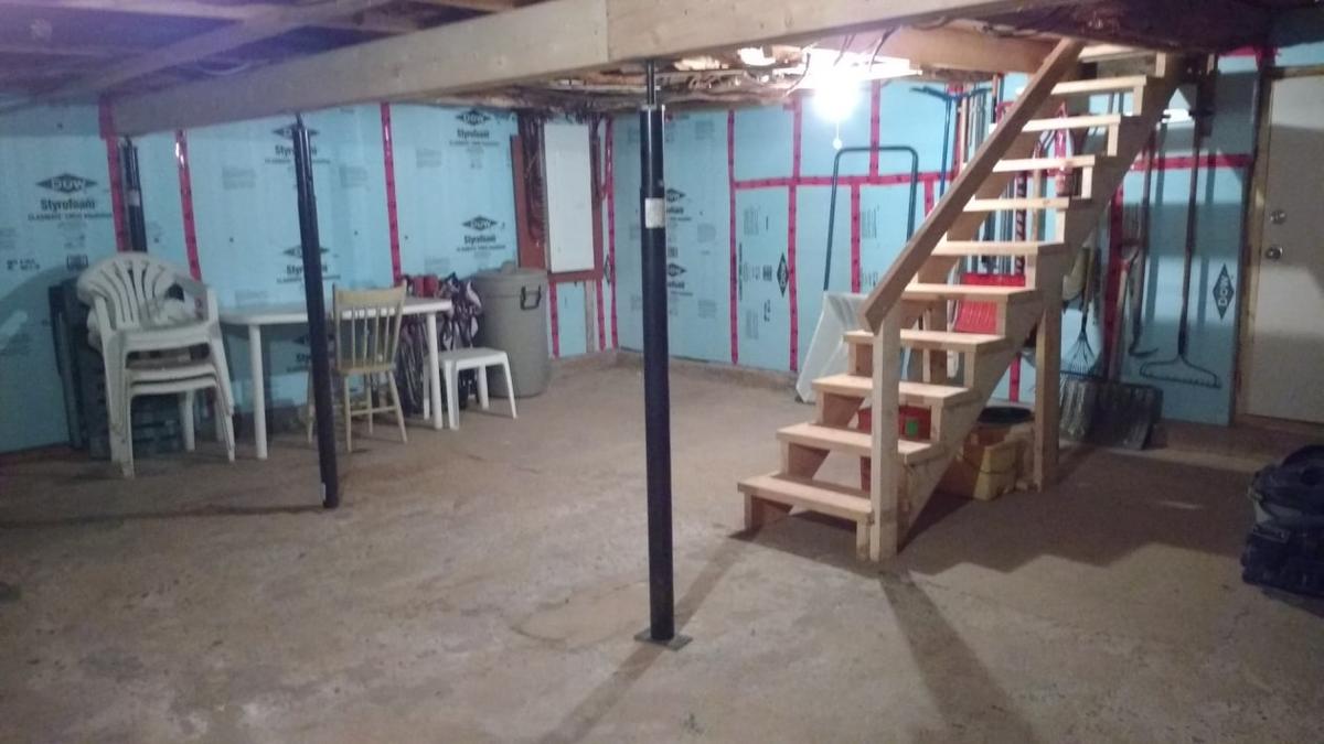 Espace supplémentaire au sous-sol