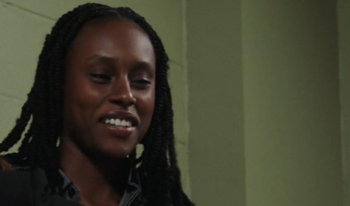 Naïla Louidort dans son rôle de Mélodie Dominique dans Indéfendable