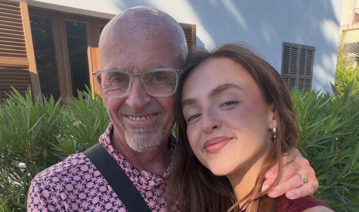 Alicia Moffet et son père