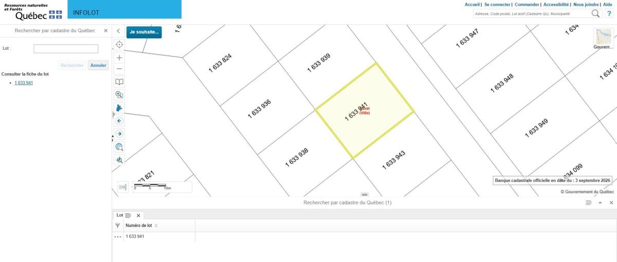Plan du sous-sol