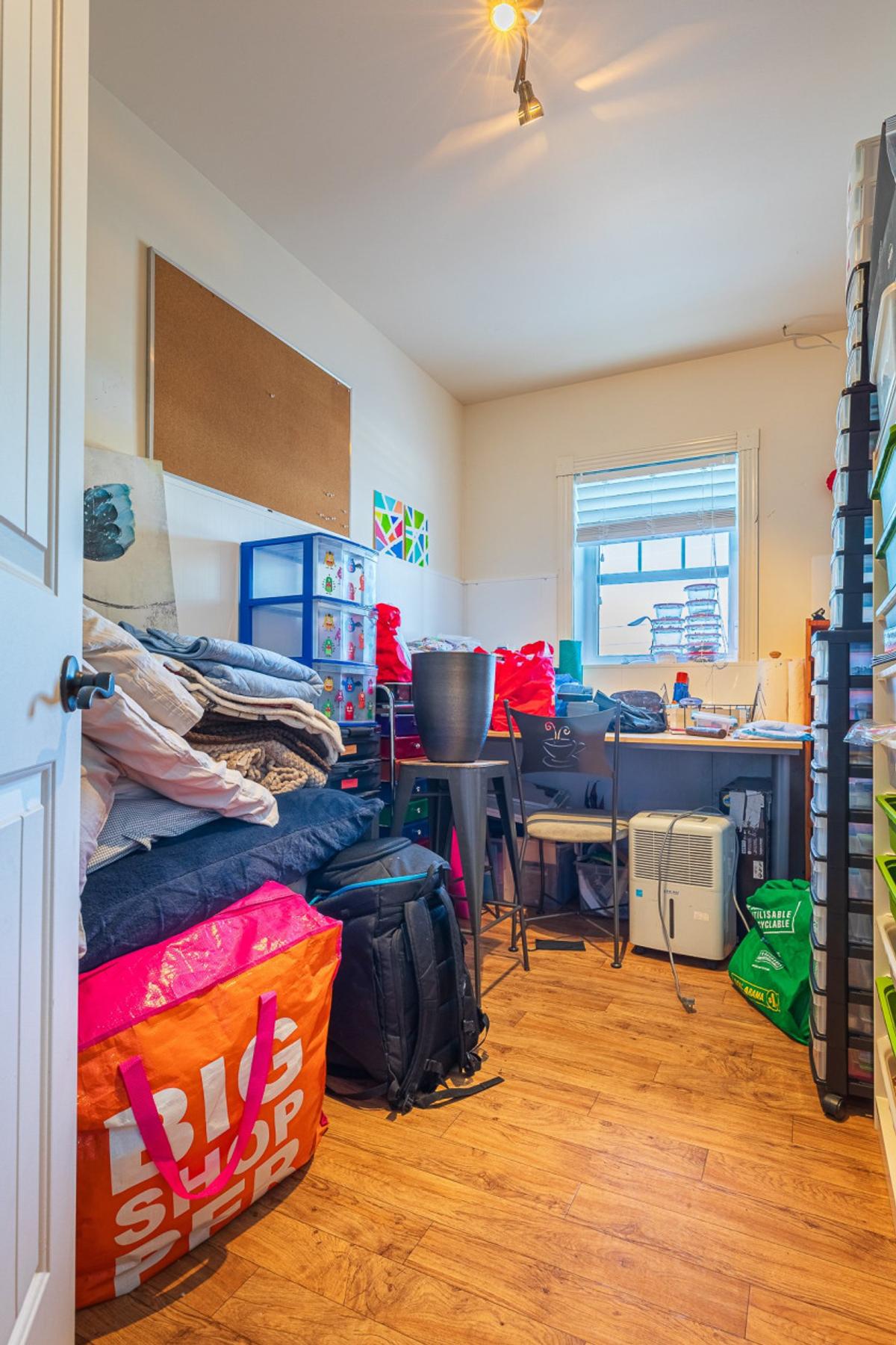 Grand espace de rangement au sous-sol