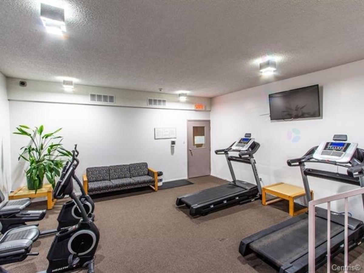 Équipements de la salle de gym