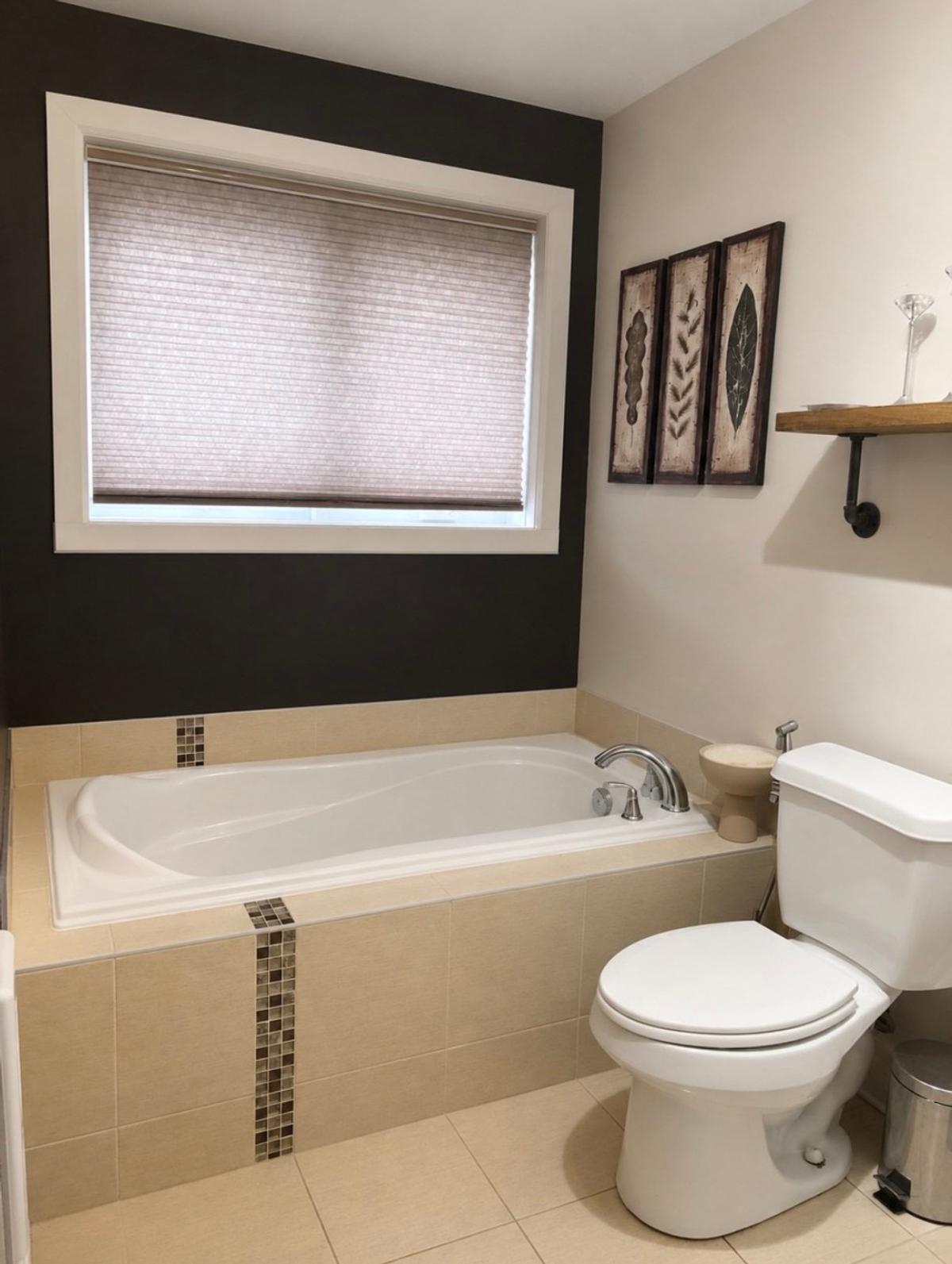 La salle de bain soignée