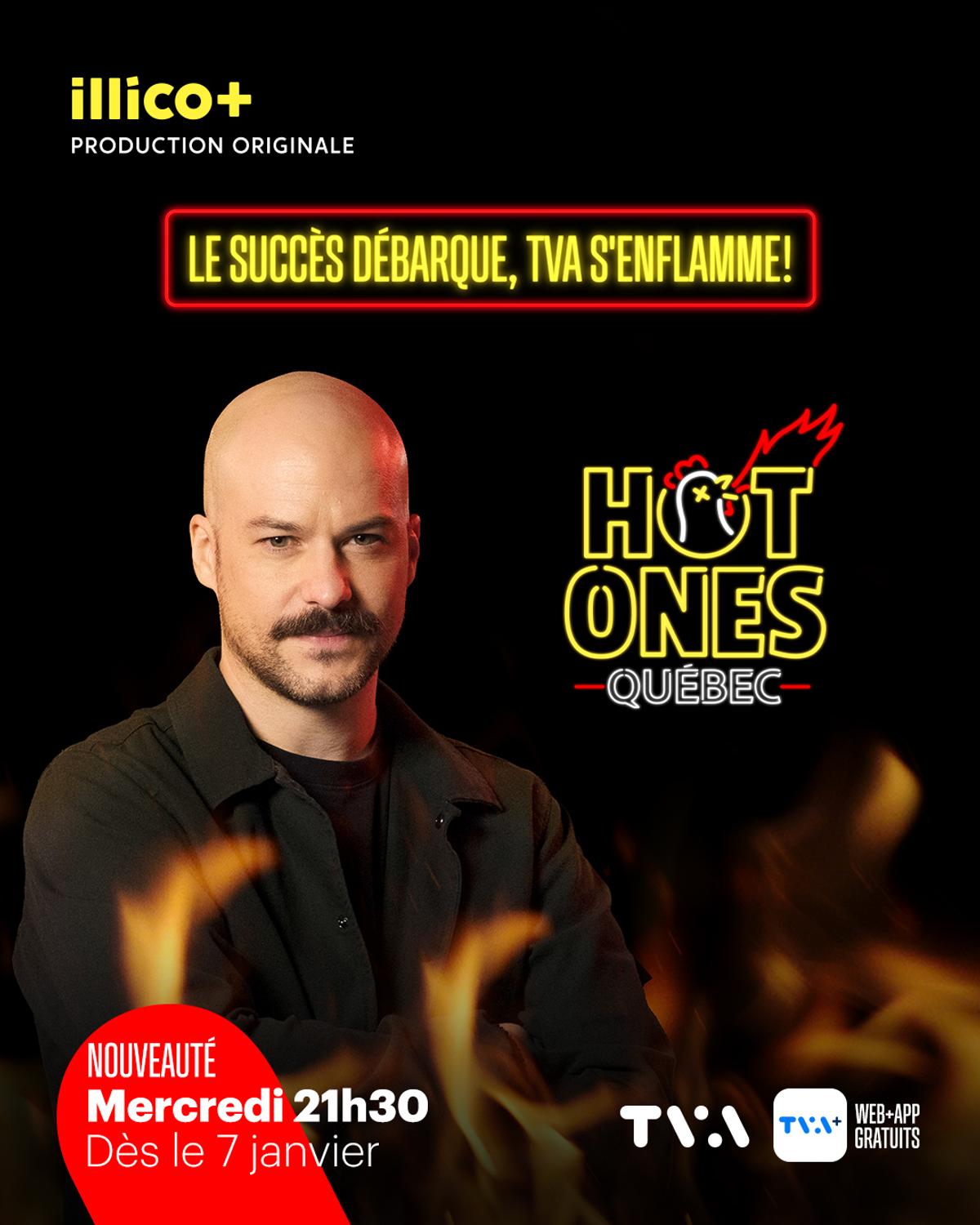 Hot Ones Québec arrive sur les ondes de TVA