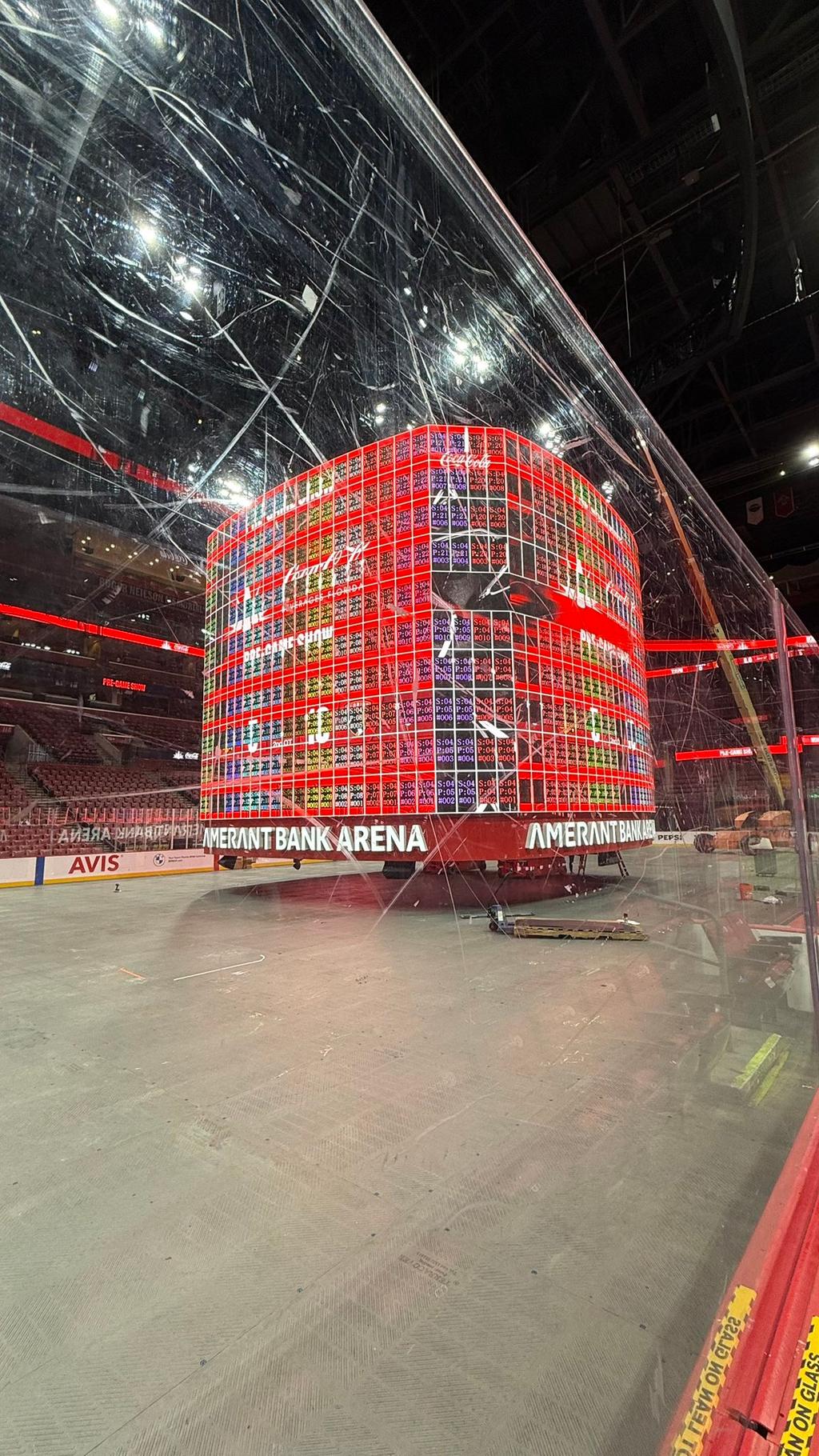 Jumbotron des Panthers