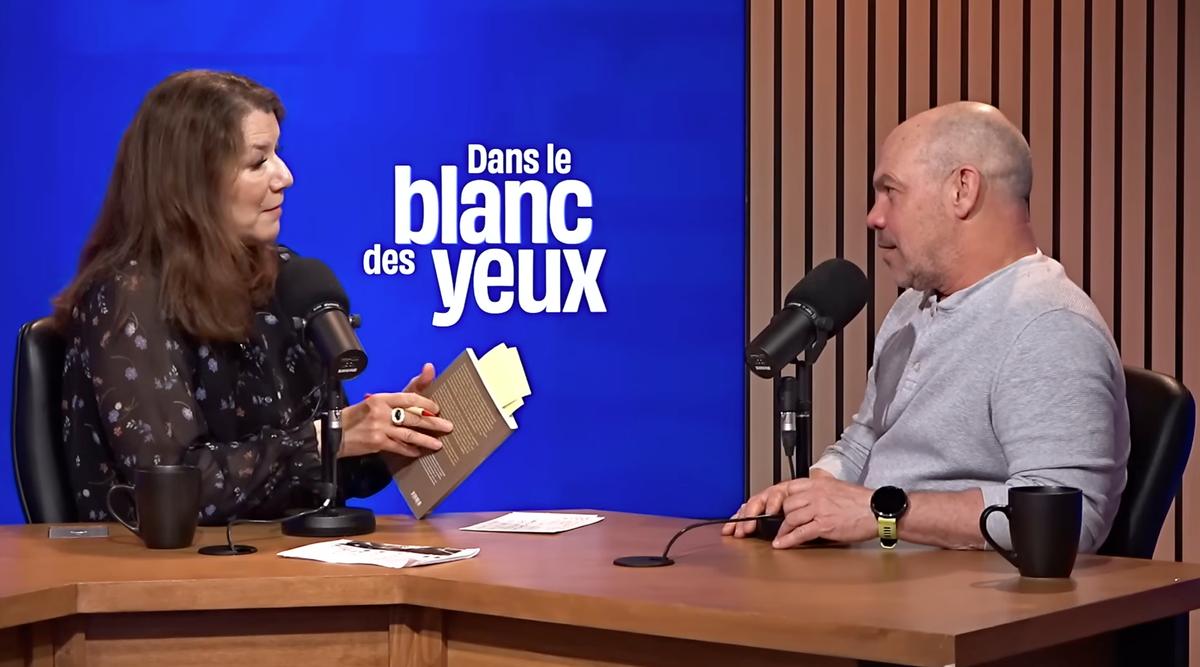Sophie Durocher et Maxim Martin à Dans le blanc des yeux