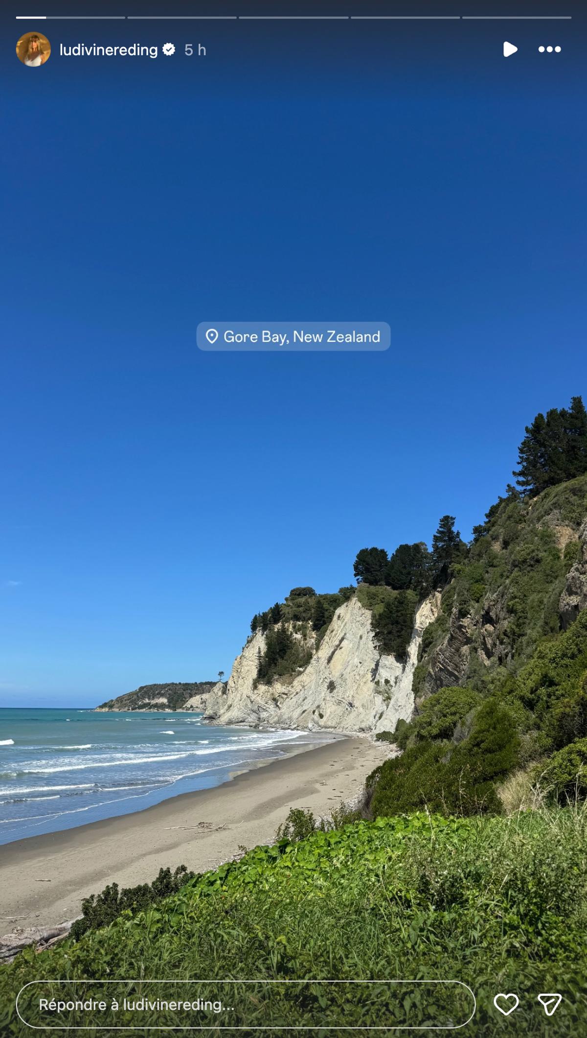 Paysage de nouvelle-Zélande