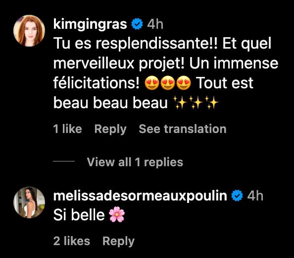 commentaire Instagram
