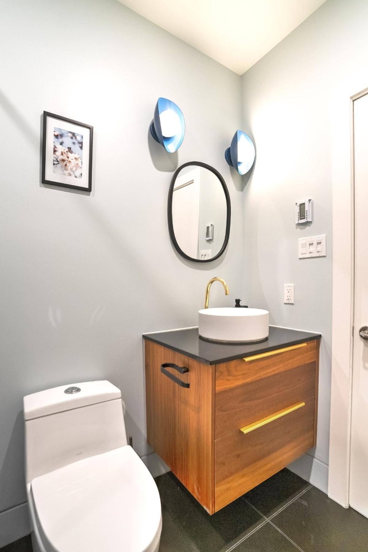 Finitions de la salle de bain