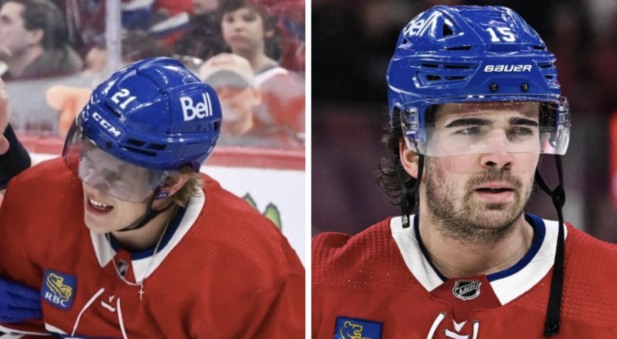 Kaiden guhle et Alex Newhook