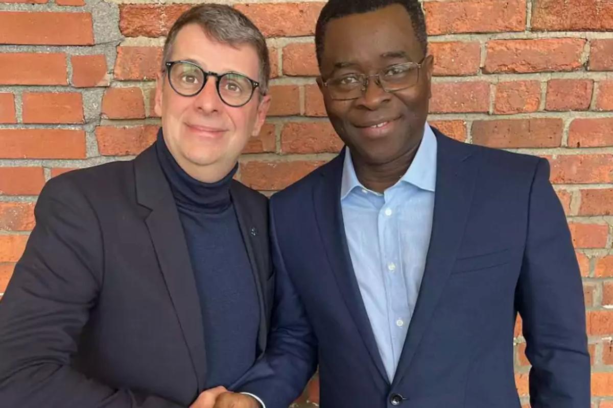 Éric Duhaime et Lucien Koty