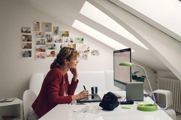 Femme travail