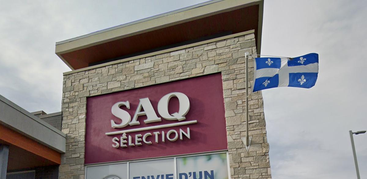 Façade de la SAQ
