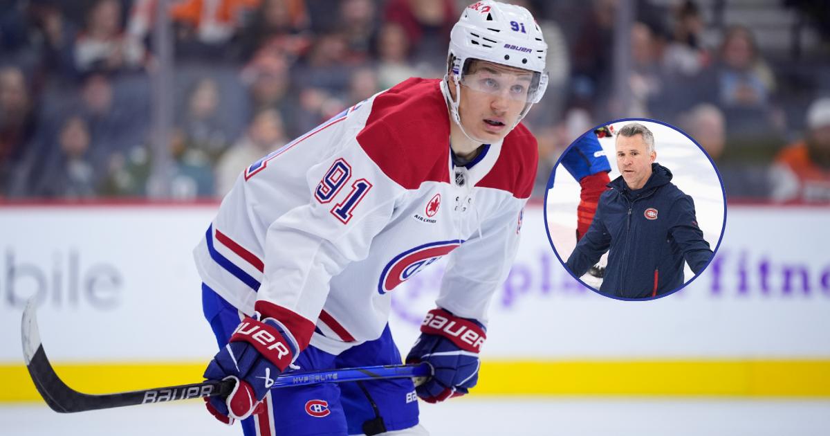 Oliver Kapanen et Martin St-Louis