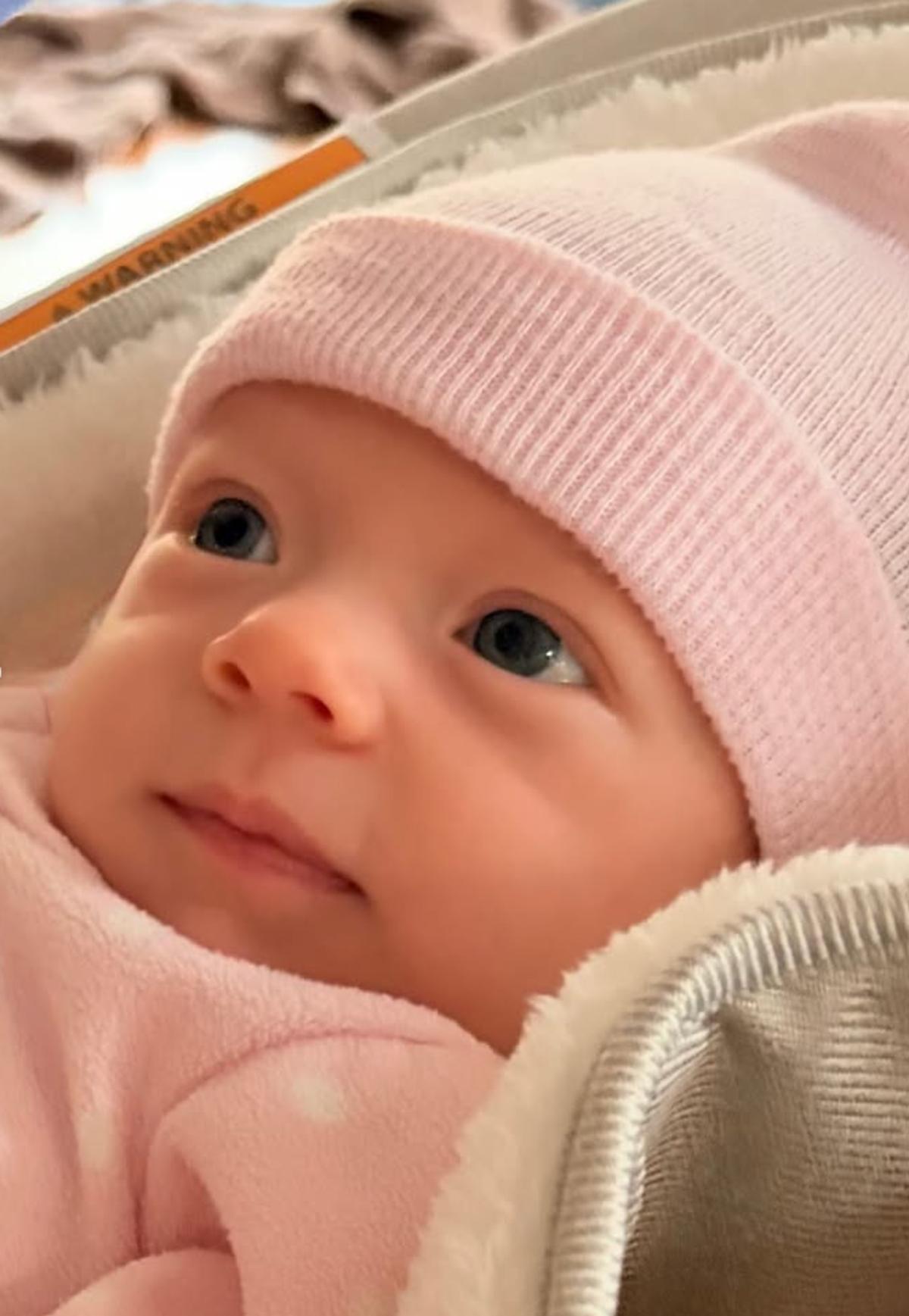 Frédérique Guay et son bébé Samuelle