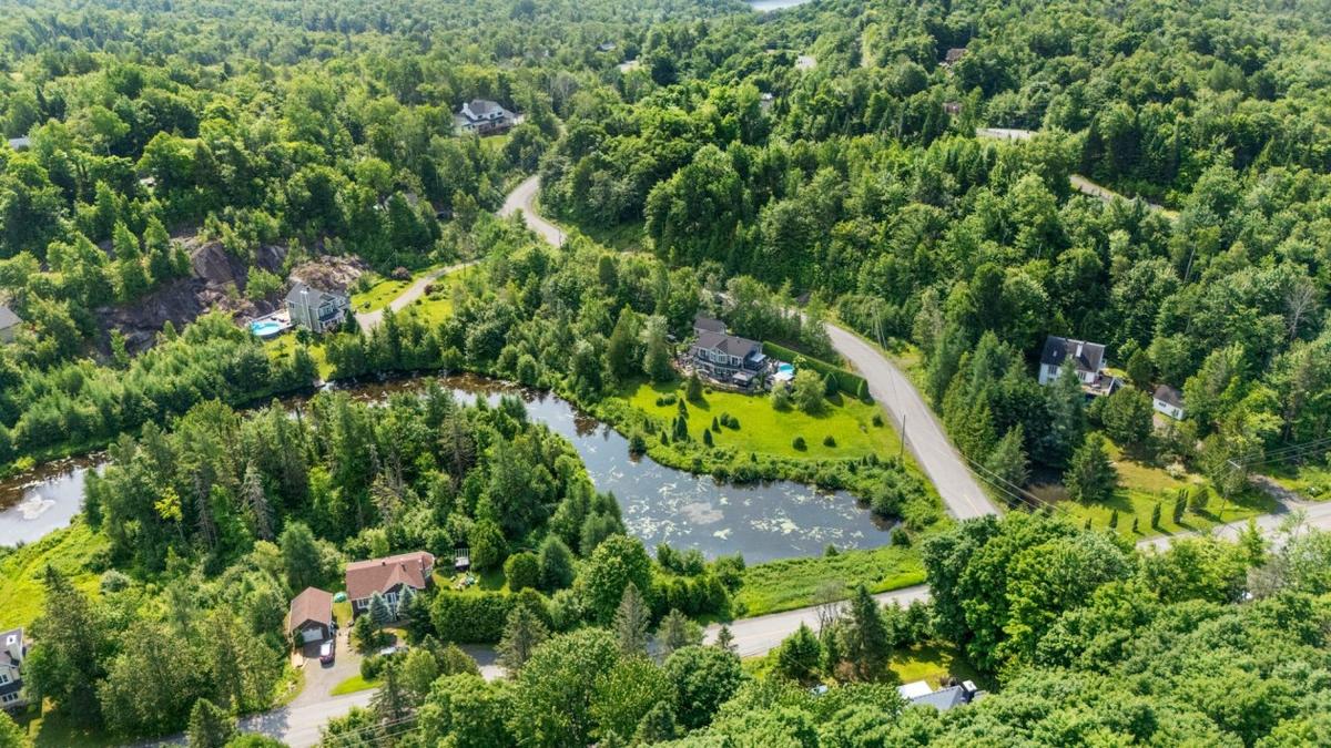 Vue aérienne du domaine