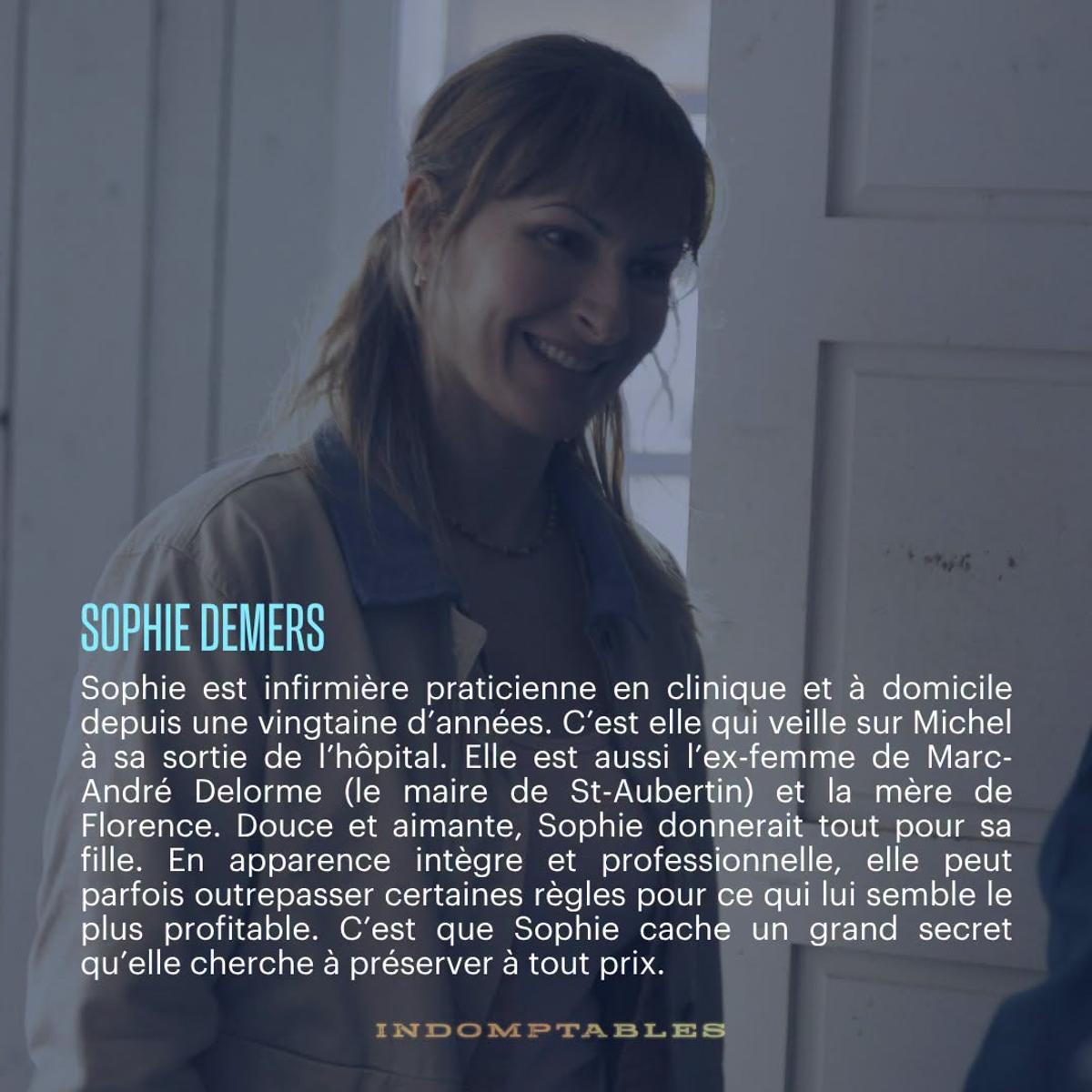 Mélanie Pilon dans Indomptables