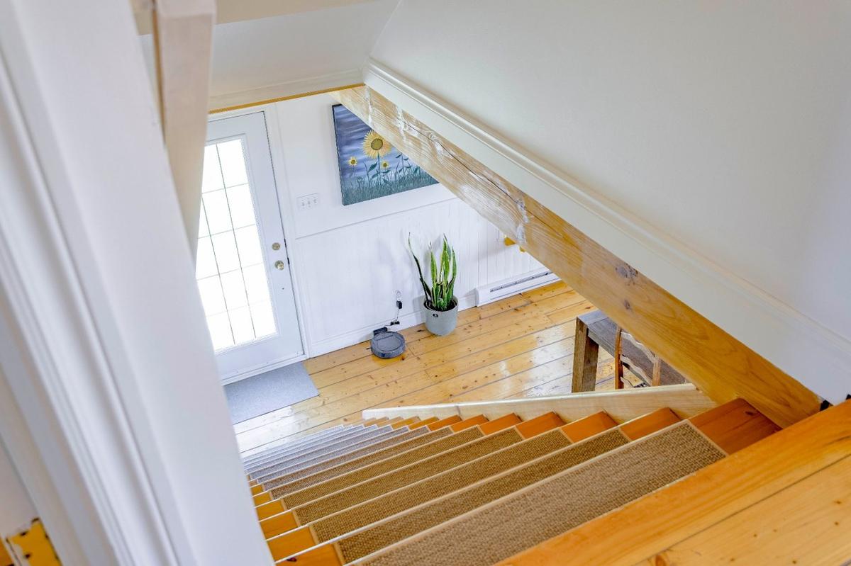 Escalier menant à l'étage