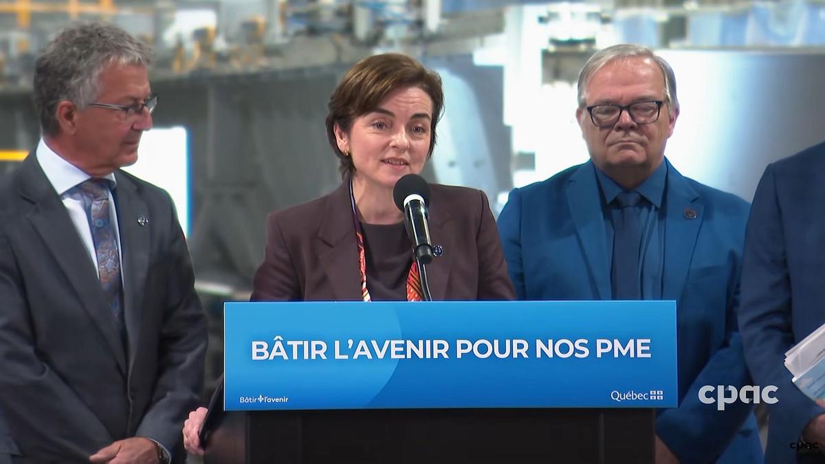 Capture vidéo YouTube - cpac, Christine Fréchette