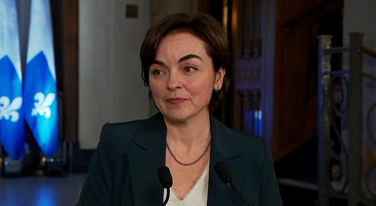 Capture vidéo YouTube - cpac, Christine Fréchette