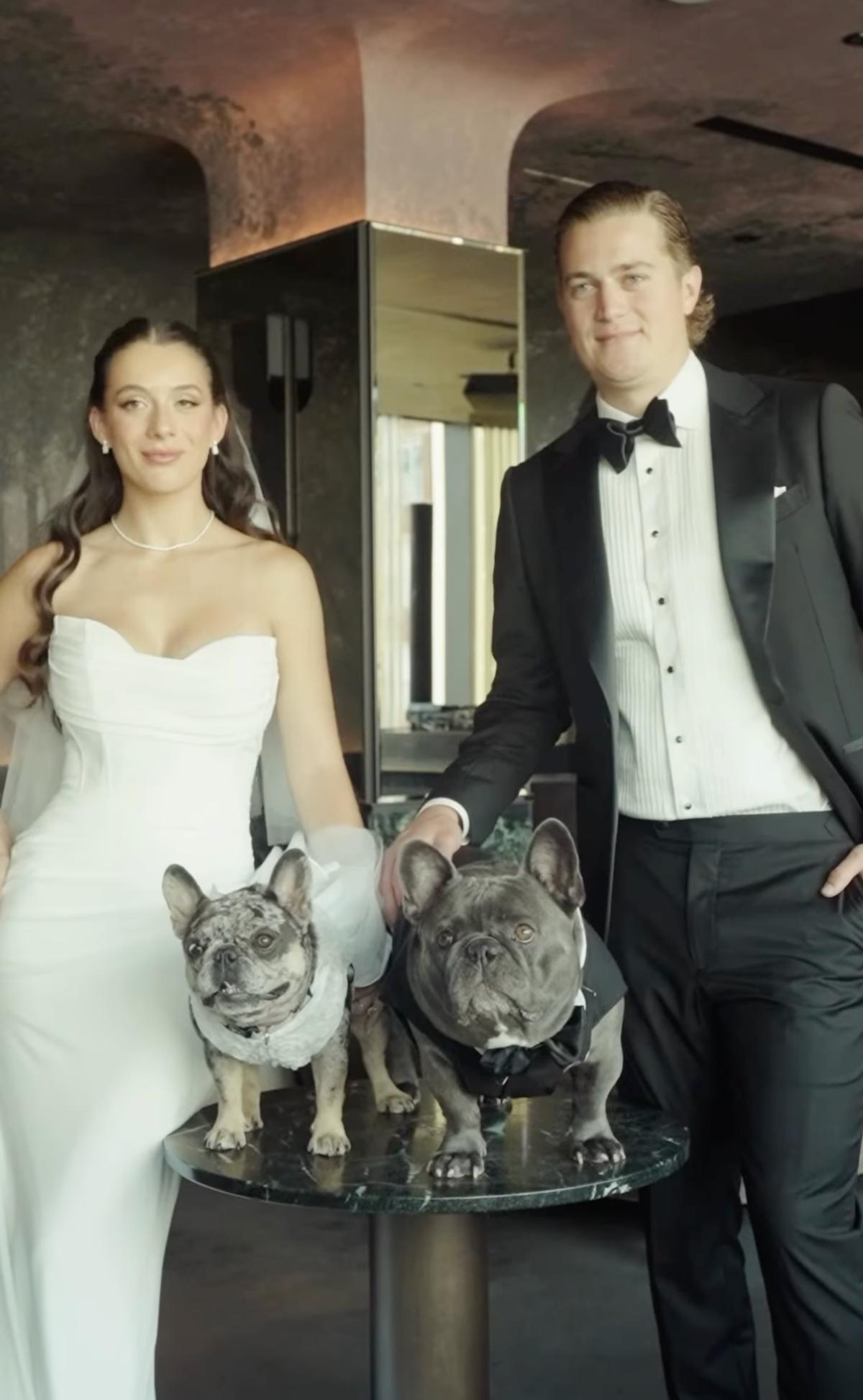 Samuel Montembeault et sa fenme