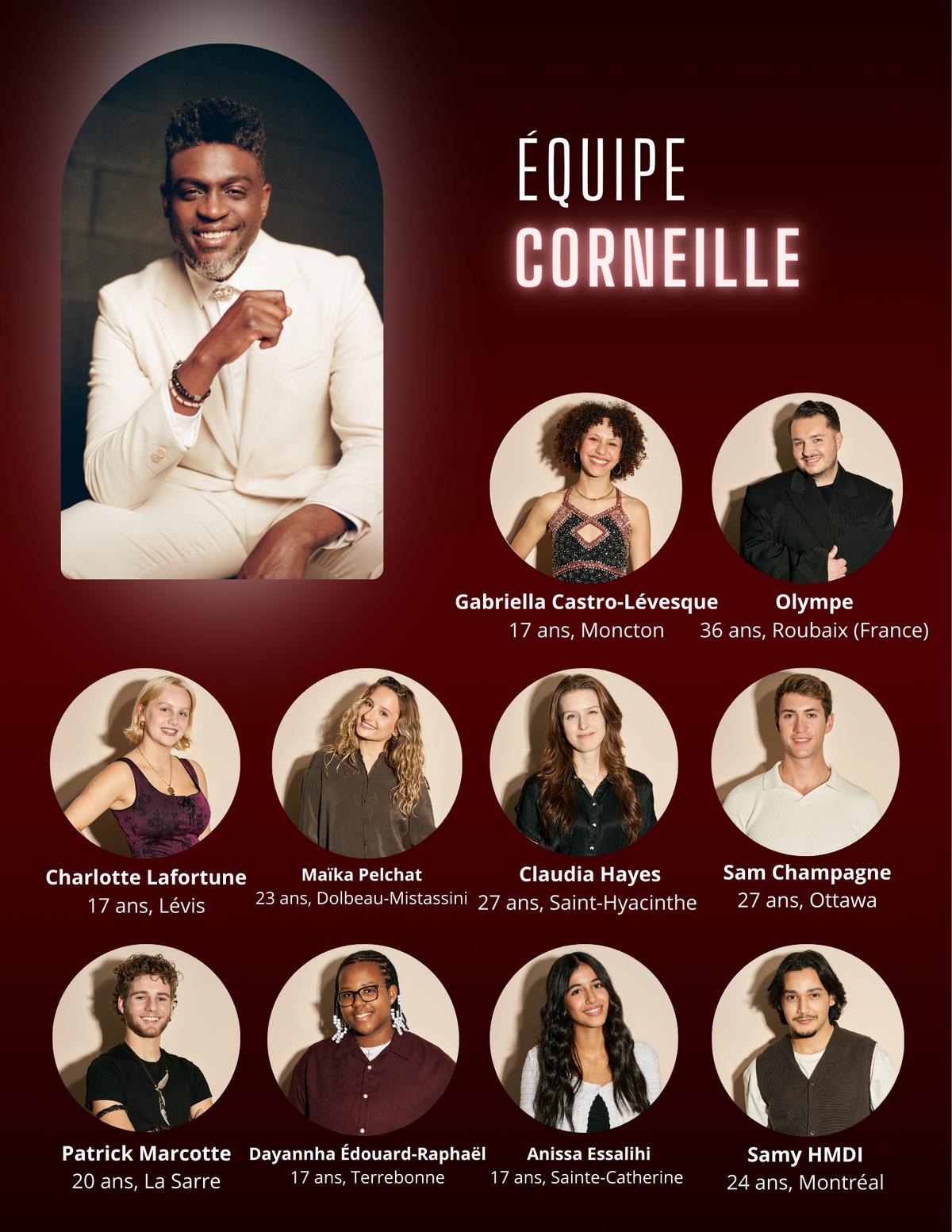 Équipe Corneille à La Voix