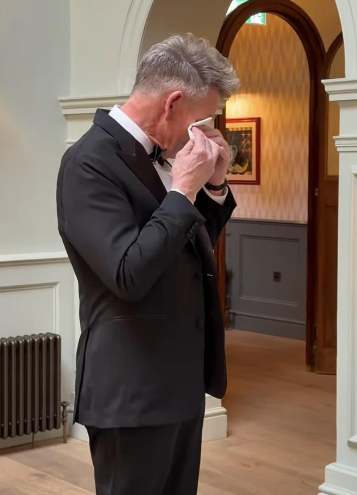 Gordon Ramsey au mariage de sa fille
