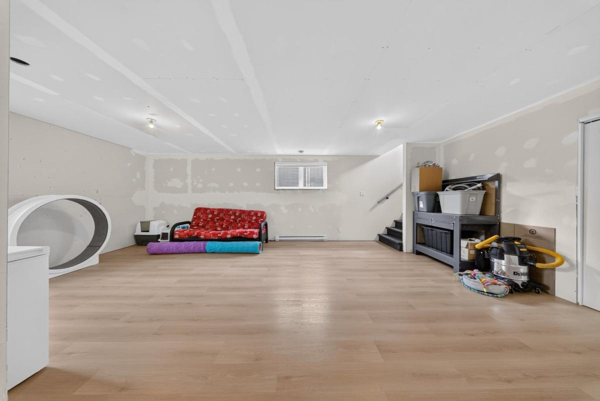 Espace détente au sous-sol