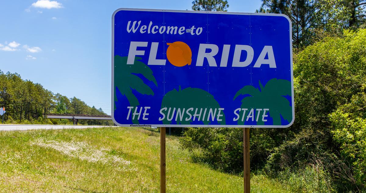 Panneau de la Floride