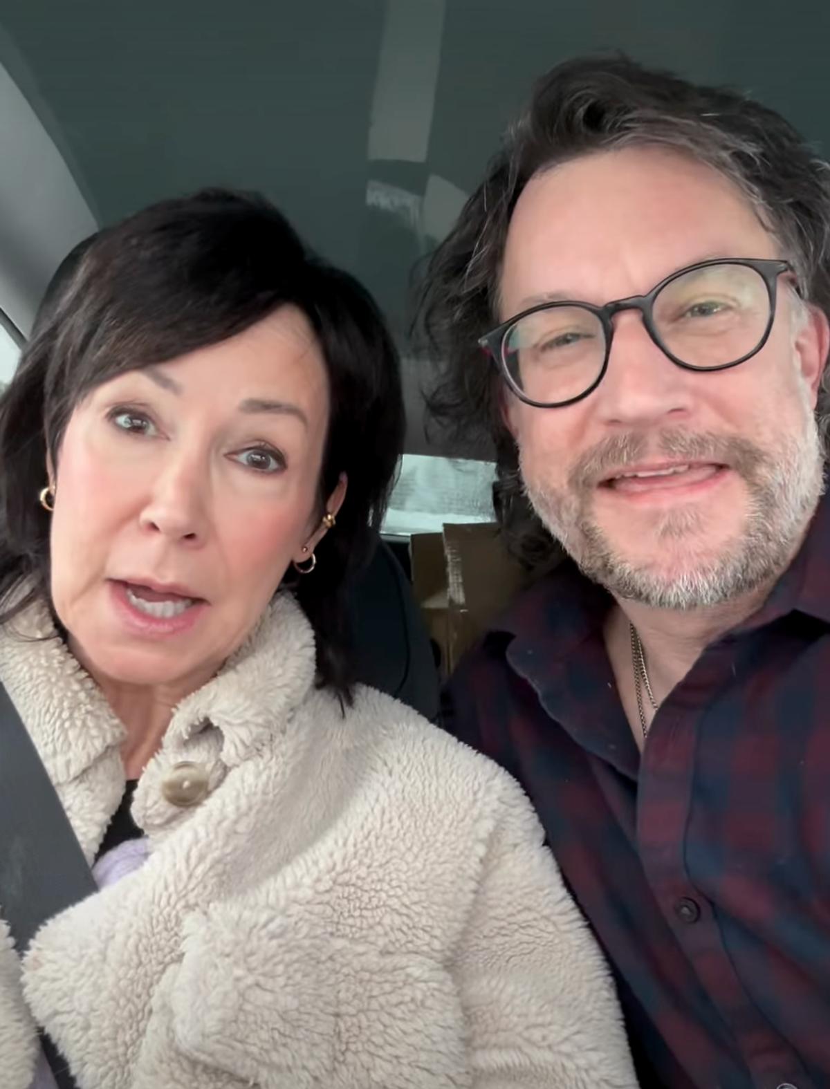 Josée Boudreault et son conjoint