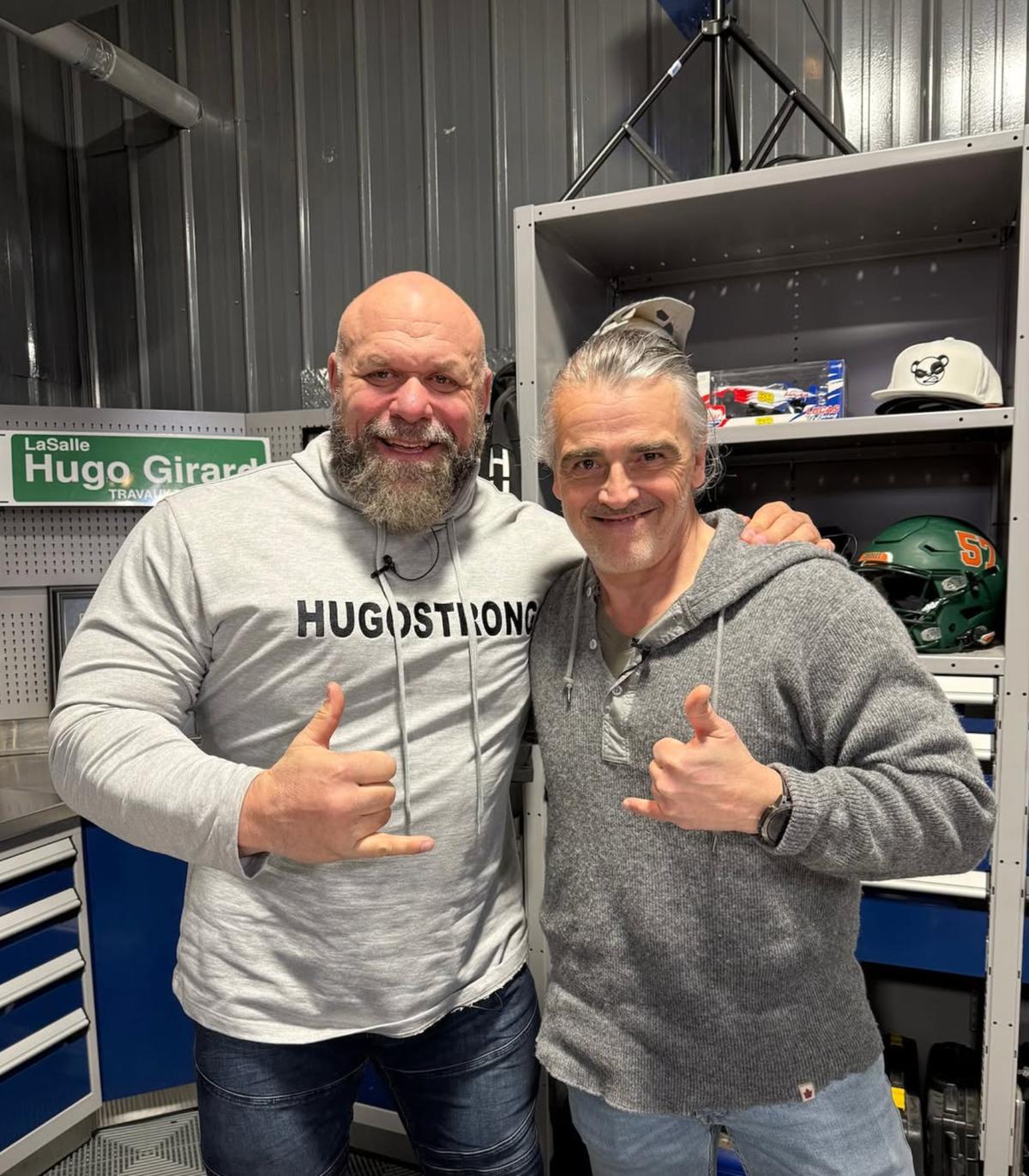 Patrice godin et Hugo Girard