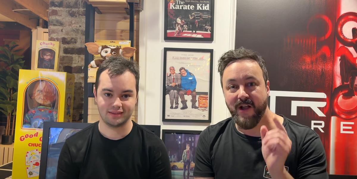 Benjamin Gratton et son père Mathieu Gratton