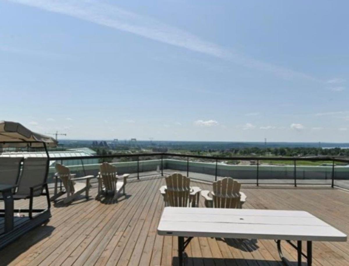 Terrasse sur le toit