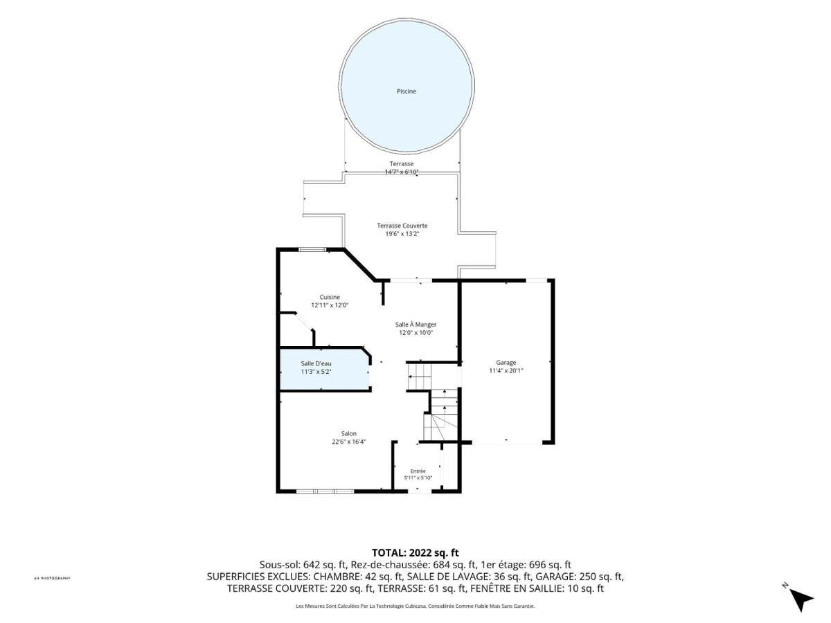 Plan du rez-de-chaussée