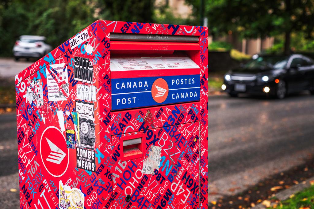Boîte à lettres de Postes Canada