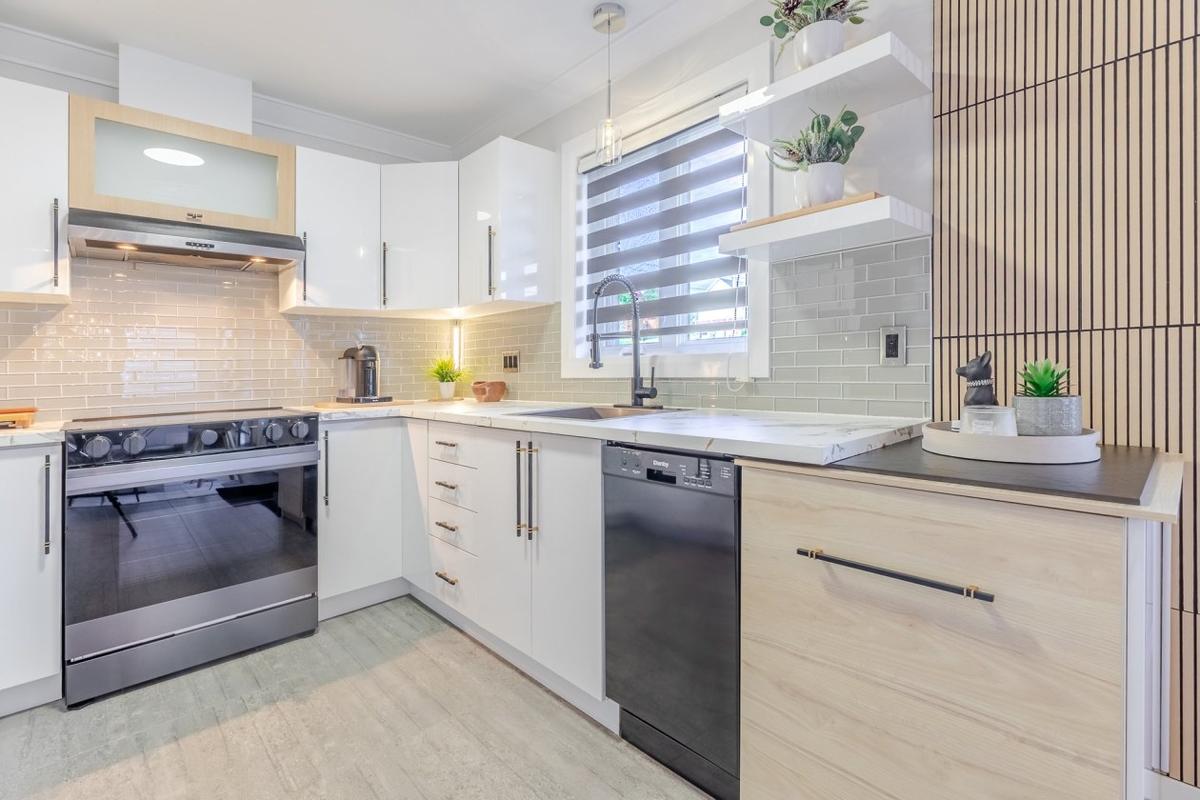 Espace de rangement dans la cuisine